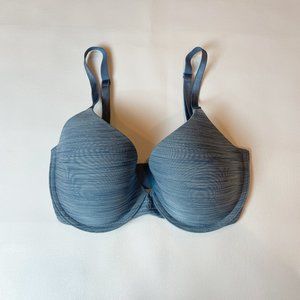 NWOT Victoria's Secret Bra 32DD Uplift Semi Demi Blue
